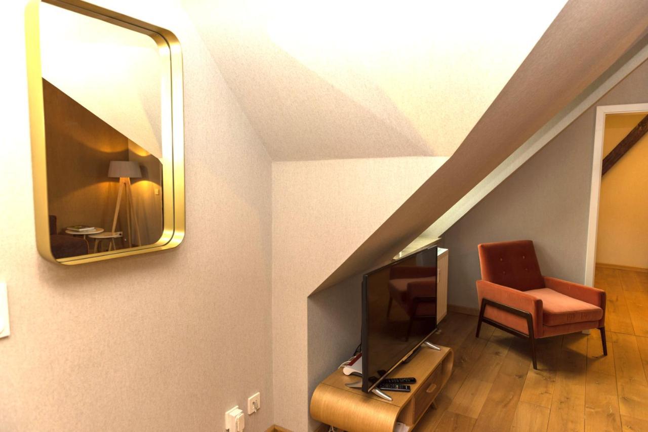 Apartmenthaus Am Dom Junior Suite Mit Parkplatz Zwickau Eksteriør bilde
