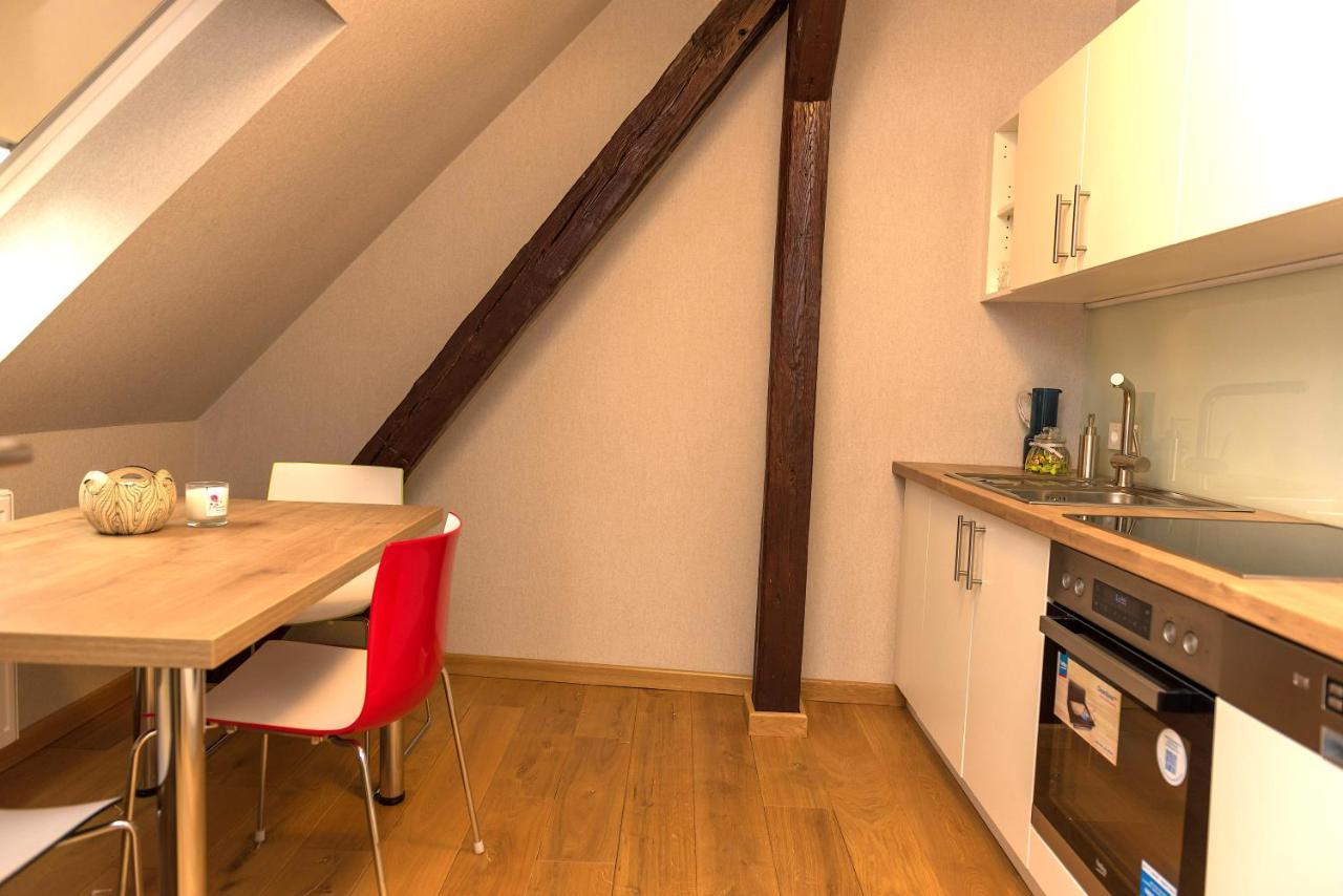 Apartmenthaus Am Dom Junior Suite Mit Parkplatz Zwickau Eksteriør bilde