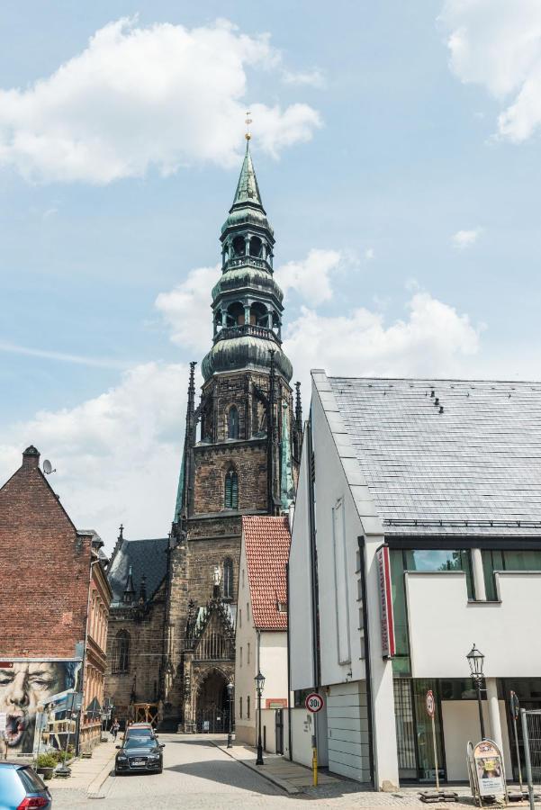 Apartmenthaus Am Dom Junior Suite Mit Parkplatz Zwickau Eksteriør bilde